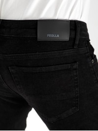 Джинсы Journey Straight мужские черного цвета