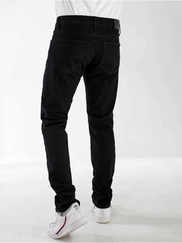 Джинсы Journey Straight мужские черного цвета