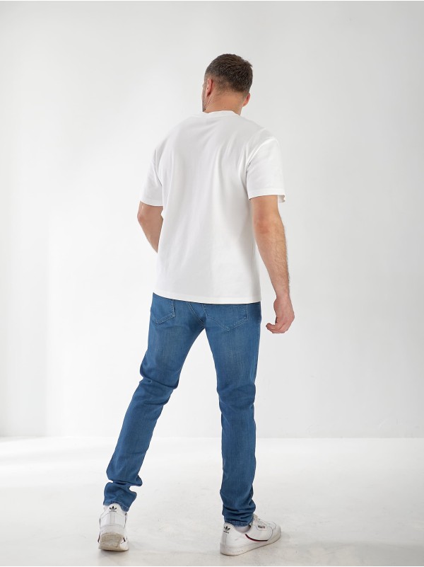 Джинси Maxon Straight чоловічі синього кольору