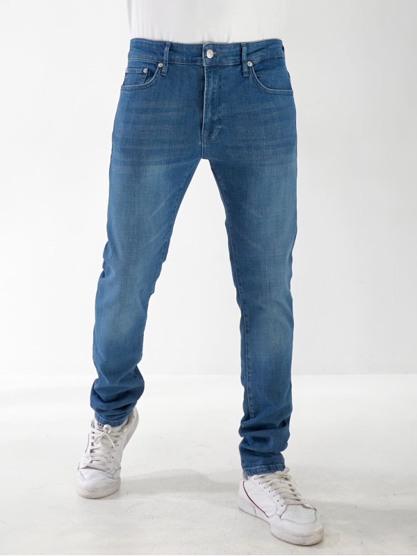 Джинси Maxon Straight чоловічі синього кольору