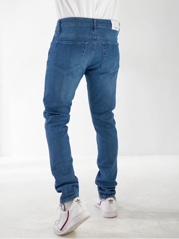 Джинси Maxon Straight чоловічі синього кольору