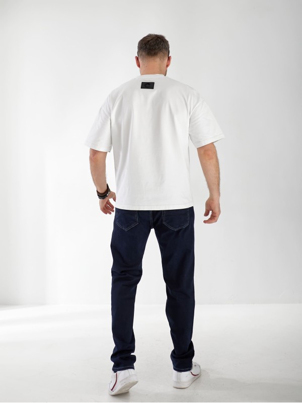 Джинсы Journey Straight мужские темно-синего цвета 32972