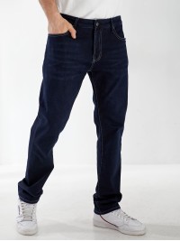 Джинсы Journey Straight мужские темно-синего цвета 32972