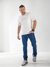 Джинсы Maxen Straight мужские светло-синего цвета