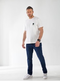 Джинси Antonie Straight чоловічі темно-синього кольору