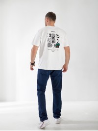 Джинси Antonie Straight чоловічі темно-синього кольору