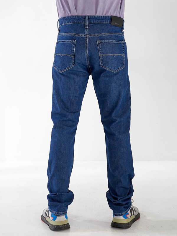Джинси Antonie Straight чоловічі синього кольору