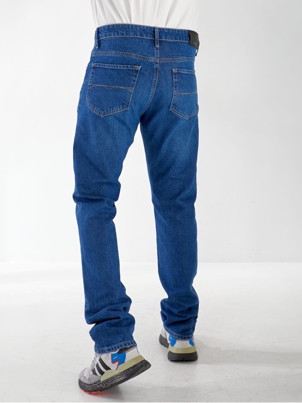 Джинси Antonie Straight чоловічі синього кольору