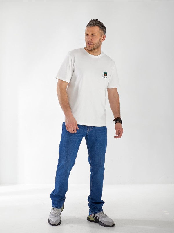 Джинси Antonie Straight чоловічі синього кольору