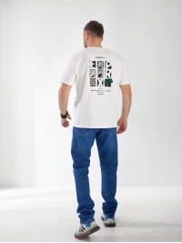 Джинси Antonie Straight чоловічі синього кольору