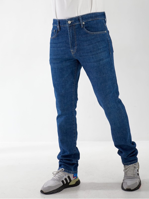 Джинсы Madelen Straight мужские синего цвета