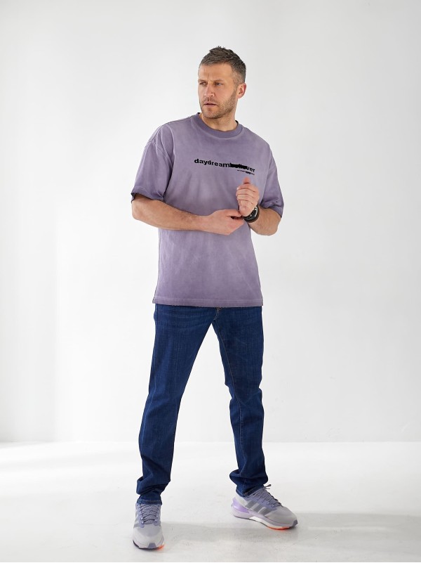 Джинсы Keagen Straight мужские темно-синего цвета