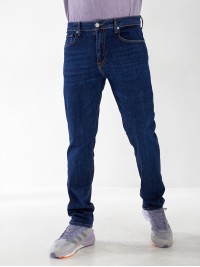 Джинсы Keagen Straight мужские темно-синего цвета