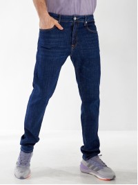 Джинсы Keagen Straight мужские темно-синего цвета