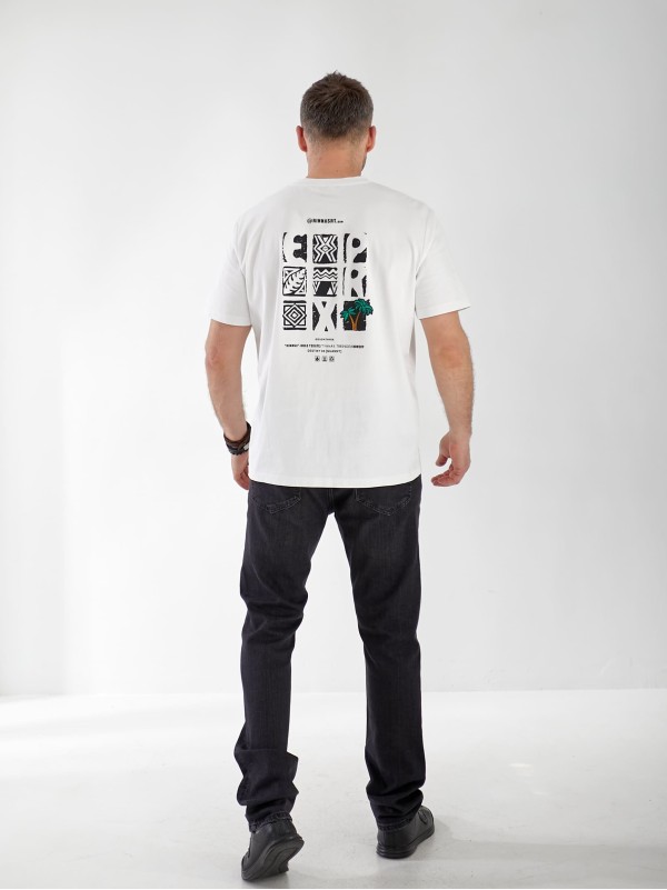 Джинси Gyan Straight чоловічі темно-сiрого кольору