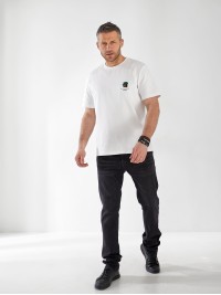 Джинси Gyan Straight чоловічі темно-сiрого кольору