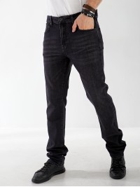 Джинси Gyan Straight чоловічі темно-сiрого кольору