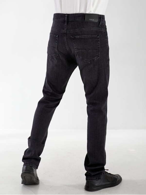 Джинси Gyan Straight чоловічі темно-сiрого кольору