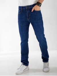 Джинсы Lupin Straight мужские синего цвета