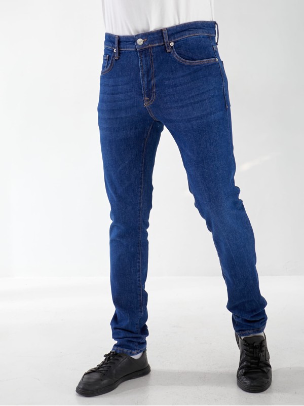 Джинси Journey Skinny чоловічі темно-синього кольору