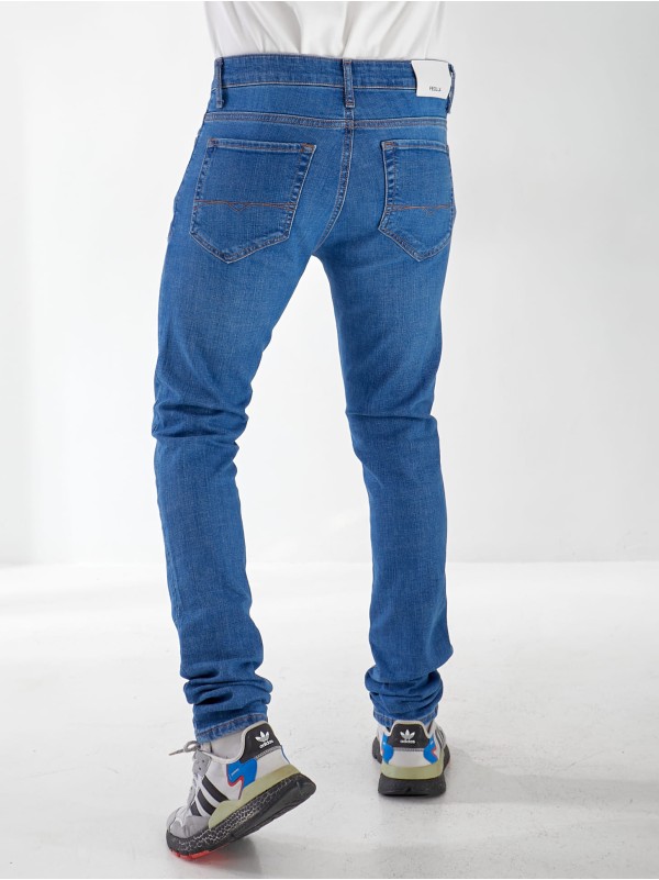 Джинси Lupin Skinny чоловічі свiтло-синього кольору