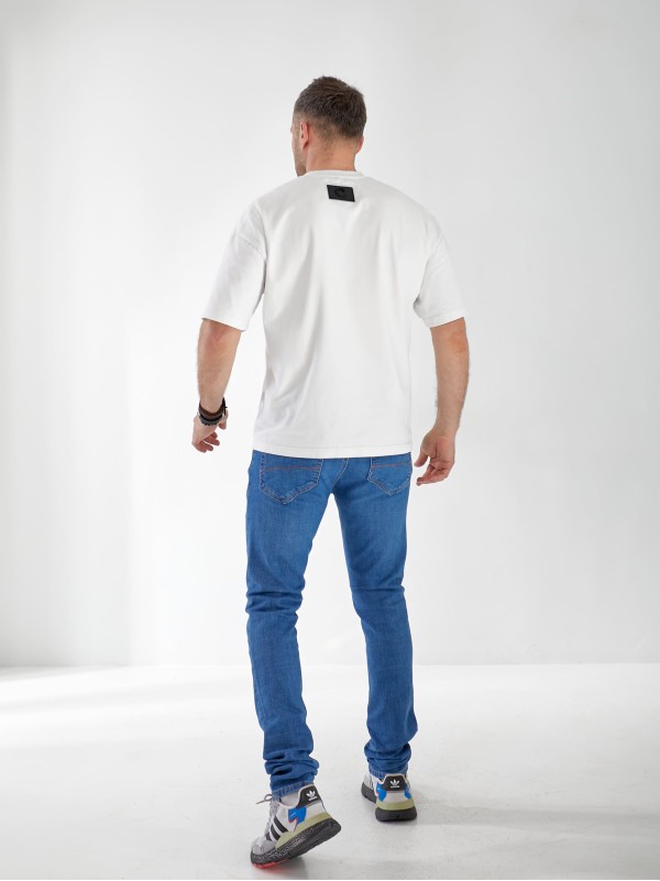 Джинси Lupin Skinny чоловічі свiтло-синього кольору