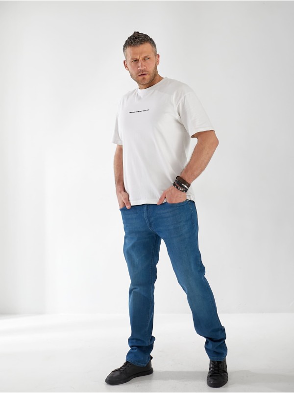 Джинсы Lupin Skinny мужские синего цвета