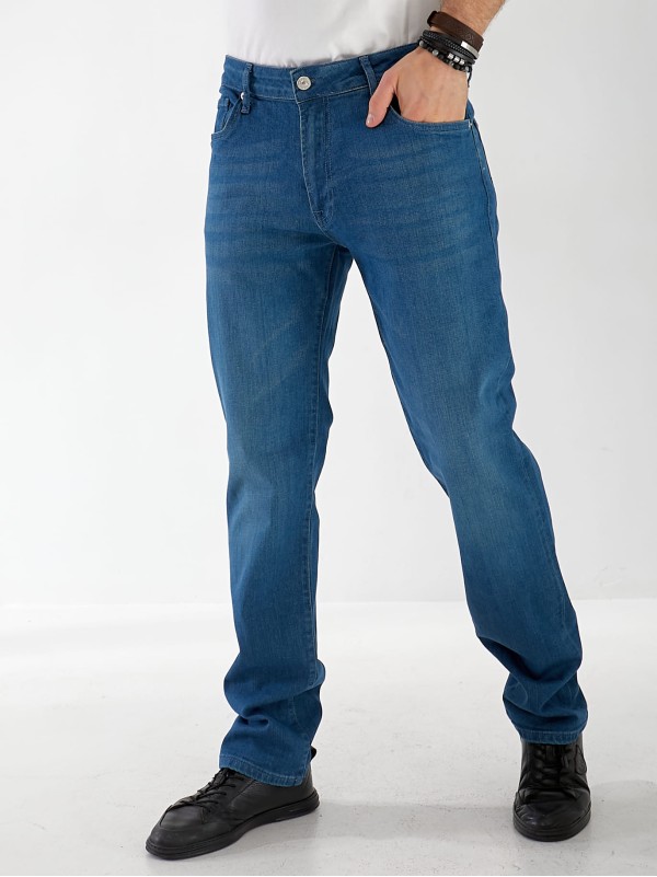 Джинсы Lupin Skinny мужские синего цвета