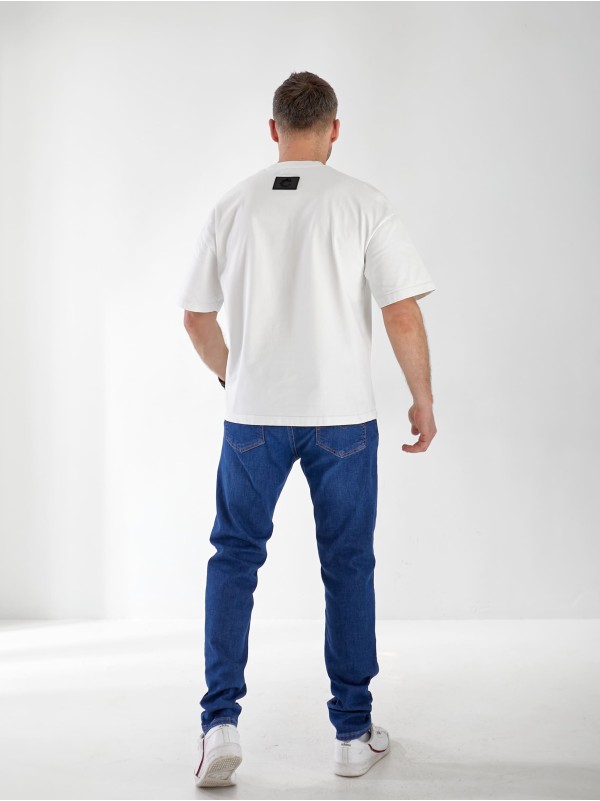 Джинсы Phonex Tapered мужские синего цвета