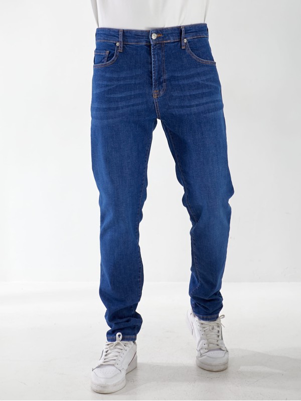 Джинсы Phonex Tapered мужские синего цвета
