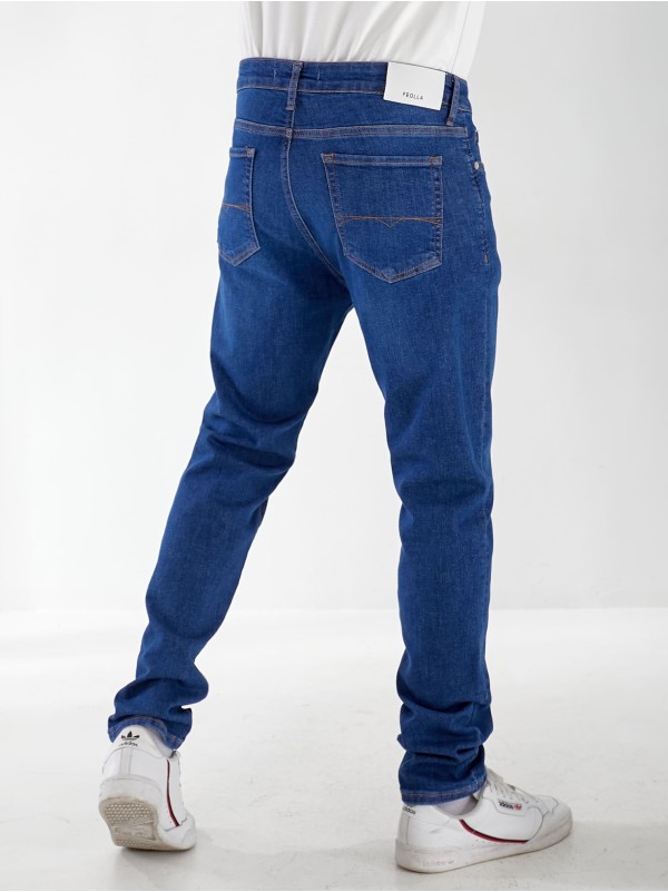 Джинсы Phonex Tapered мужские синего цвета