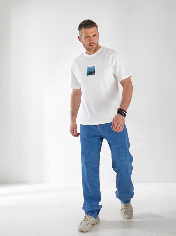 Джинси Debbie Loose чоловічі свiтло-синього кольору