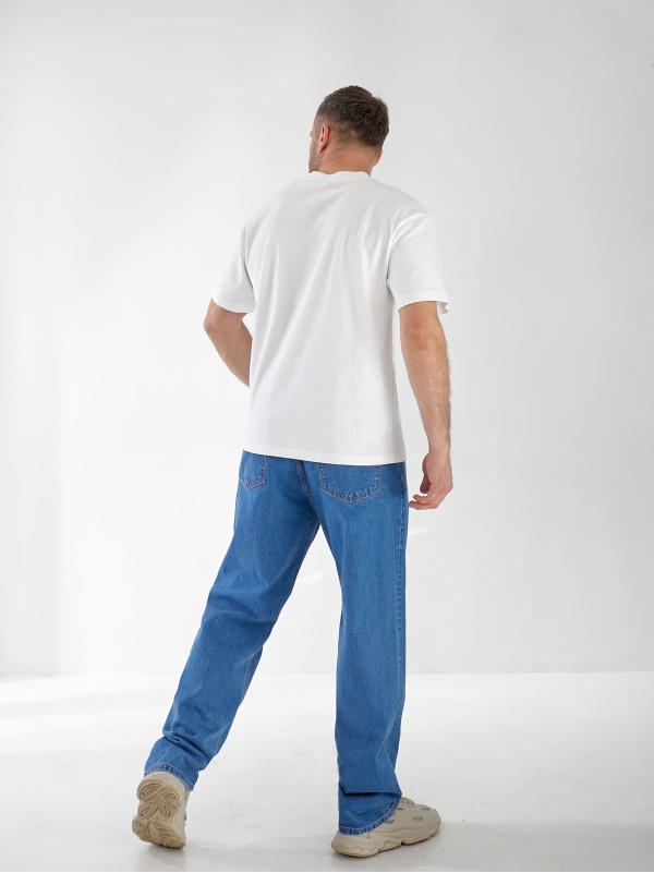 Джинсы Debbie Loose мужские светло-синего цвета