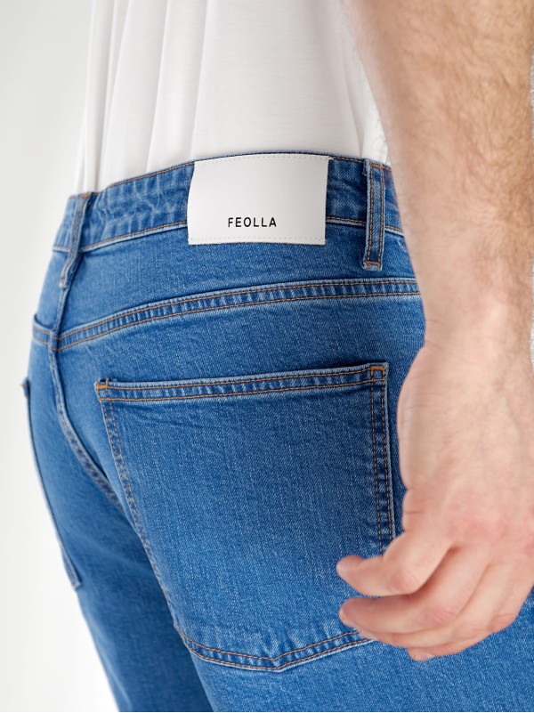 Джинсы Debbie Loose мужские светло-синего цвета