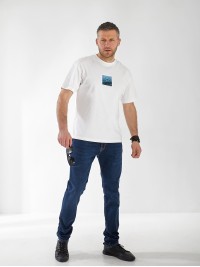 Джинсы Marlin Skinny мужские темно-синего цвета