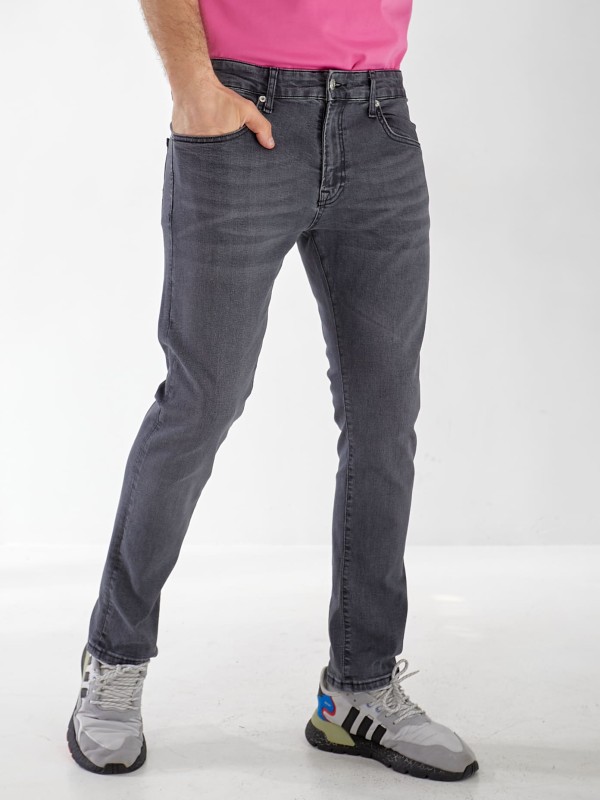 Джинси Carrie Skinny чоловічі сiрого кольору