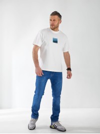 Джинси Soho Skinny чоловічі свiтло-синього кольору