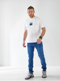 Джинси Soho Skinny чоловічі свiтло-синього кольору