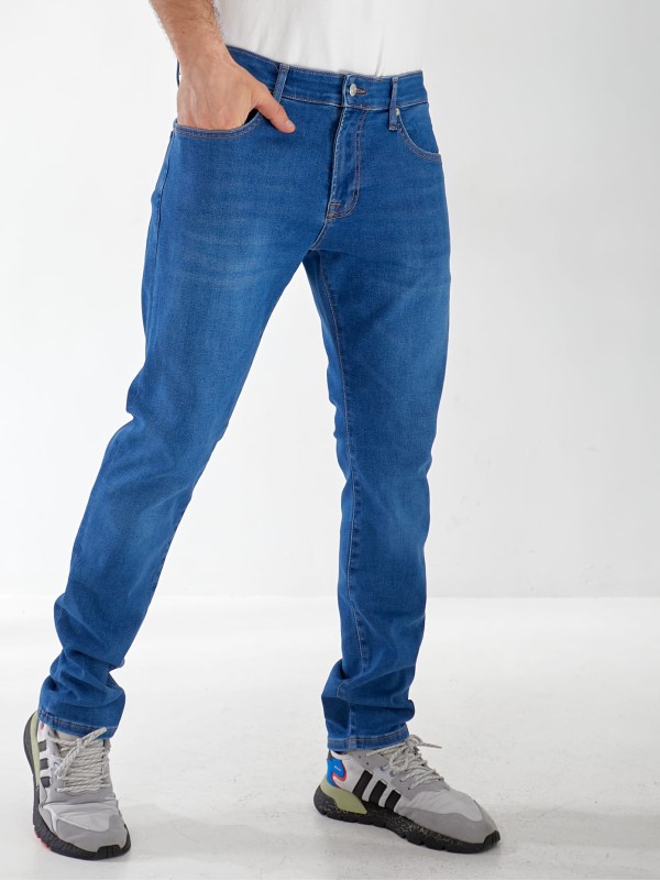 Джинси Soho Skinny чоловічі свiтло-синього кольору