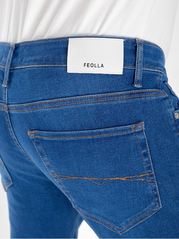 Джинси Soho Skinny чоловічі свiтло-синього кольору