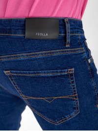 Джинси Carrie Skinny чоловічі темно-синього кольору