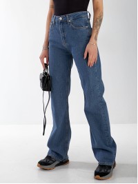 Джинси Minimal Wide leg жіночі  синього кольору
