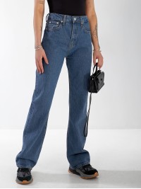 Джинси Minimal Wide leg жіночі  синього кольору