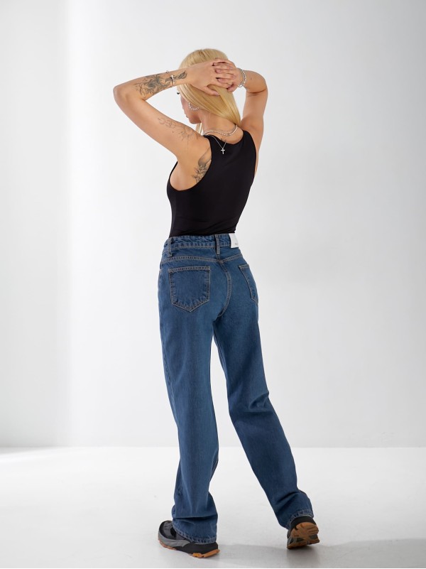Джинси Stanley Bootcut жіночі синього кольору