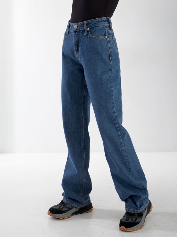 Джинси Stanley Bootcut жіночі синього кольору