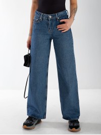 Джинси Everton Wide leg жіночі синього кольору