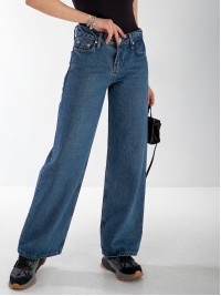 Джинси Everton Wide leg жіночі синього кольору