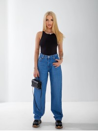 Джинсы Jim Baggy женские светло-синего цвета