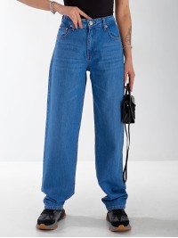 Джинсы Jim Baggy женские светло-синего цвета