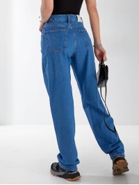 Джинсы Jim Baggy женские светло-синего цвета